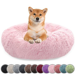 Produktbild von Bluzelle Tierbett Premium Hundebett Hundekissen Donut