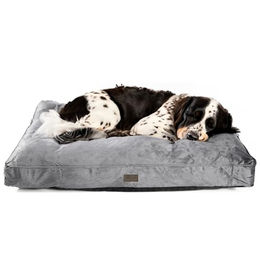 Produktbild von bo&flash Design Hundekissen Madison Dark Grey M