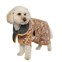 Produktbild von bo&flash Designer Hundebademantel Ashville Emmelie M