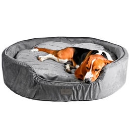 Produktbild von bo&flash Kuscheliges Hundebett San Diego Dark Grey M