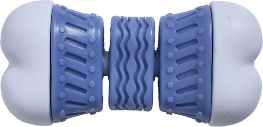 Produktbild von Bobby Hundespielzeug Cubitus - blau:  L 14,5 x B 6,9 x H 4,3 cm