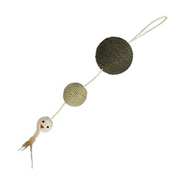 Produktbild von Bobby Katzenspielzeug Plume 53 cm grün