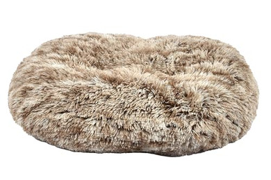 Produktbild von Bobby Poilu Ovales Hundekissen aus Plüsch Beige