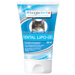 Produktbild von Bogadent Dental Lipo-Gel Katzenzahnpflege - 50 ml