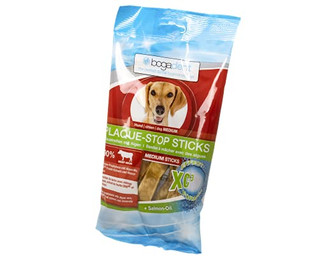 Produktbild von Bogadent PLAQUE-STOP STICKS Hund - 100 g