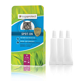 Produktbild von bogaprotect Spot On für Katzen 4-7 kg - 3 x 1,2 ml