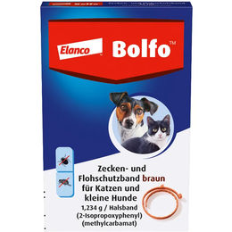 Produktbild von BOLFO Flohschutzband braun f.kleine Hunde/Katzen 1 St.