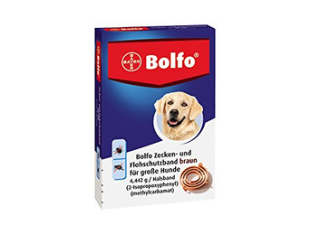Produktbild von BOLFO Zecken- und Flohschutzband für große Hunde - 1 Stk.