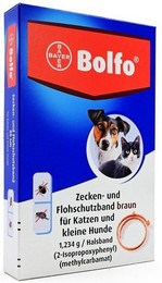 Produktbild von BOLFO Zecken- und Flohschutzband für Katzen und kleine Hunde - 1 Stk.