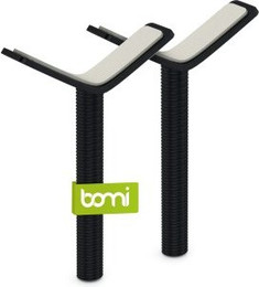 Produktbild von BOMI Treppenschutzgitter Y-Adapter aus Metall schwarz