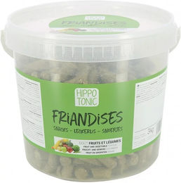 Produktbild von Bonbons für Pferde Geschmack Obst und Gemüse hippotonic