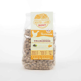 Produktbild von Bont Bestes vom Land Truthahn Trockenfutter für Hunde  - 1kg