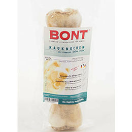 Produktbild von Bont Kauknochen natur gefüllt mit Strauß