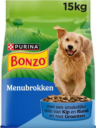 Bonzo Menubrok Hundefutter - Huhn & Rindfleisch - 15 kg – Bild 1 von 4