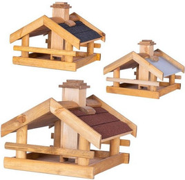 Produktbild von BooGardi Vogelhaus Holz mit Kette - 1 Stk.