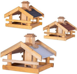 Produktbild von BooGardi Vogelhaus mit Kette und Blechdach