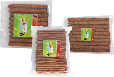 Boon Kollagen-Sticks - Geräuchert - 15 mm - 10 Einheiten – Bild 1 von 5