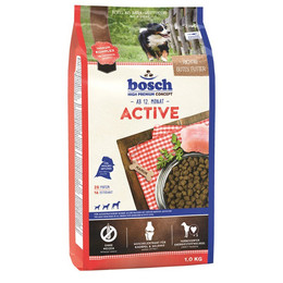 Produktbild von Bosch Active Adult Hundefutter mit Geflügel - 5 x 1 kg