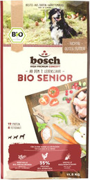 Produktbild von bosch Bio Senior Hühnchen & Preiselbeere Hundetrockenfutter Sparpaket 2 x 11,5 Kilogramm