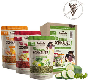 Produktbild von Bosch Freshe Schnauze Gemüsekiste Hundefutter Topping - 6 x 200 g