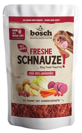 Produktbild von Bosch Freshe Schnauze Topping erdig rotes Ackergemüse - 8 x 200 g