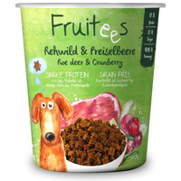 Produktbild von Bosch Fruitees Hunde Snack Rehwild & Preiselbeeren - 4 x 200 g