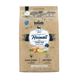 Produktbild von Bosch Heimat Hunde Trockenfutter Adult mit Tierwohl-Huhn - 4 x 2,4 kg