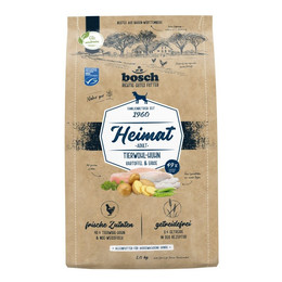 Produktbild von Bosch Heimat Hunde Trockenfutter Adult mit Tierwohl-Huhn - 5 x 1 kg
