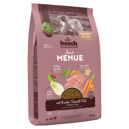 Produktbild von Bosch HPC Menü Junior Tierwohl-Pute + Hafer & Hirse - 2,4 kg