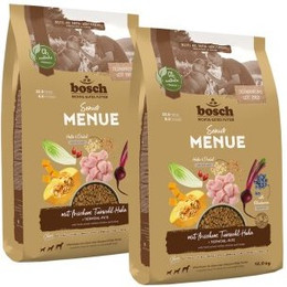 Produktbild von bosch HPC Trockenfutter Hund Senior Menue Tierwohl-Huhn - 2 x 12 kg