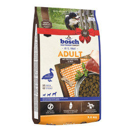 Produktbild von Bosch Hunde Trockenfutter Adult Ente & Reis - 4 x 3 kg