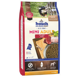 Produktbild von Bosch Hunde Trockenfutter HPC Mini Adult Lamm & Reis 5x1kg
