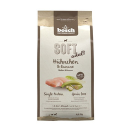 Produktbild von Bosch Hunde Trockenfutter HPC Soft Adult Hühnchen & Banane - 5 x 1 kg