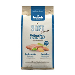 Produktbild von Bosch Hunde Trockenfutter HPC Soft Junior Hühnchen & Süßkartoffel 5x1kg