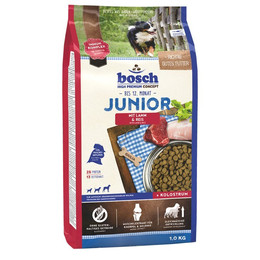 Produktbild von Bosch Junior Hunde Trockenfutter Lamm & Reis - 5 x 1 kg