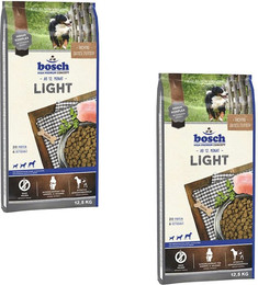 Produktbild von bosch Light Hundetrockenfutter Sparpaket 2 x 12,5 Kilogramm