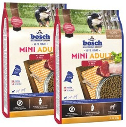 Produktbild von bosch Mini Adult Lamm und Reis - 2 x 3 kg