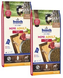 Produktbild von bosch Mini Adult Lamm und Reis - 2 x 15 kg