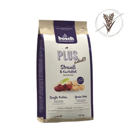 Produktbild von Bosch PLUS Adult Strauß & Kartoffel - 1 kg