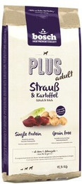 Produktbild von bosch PLUS Adult Strauß & Kartoffel Hundetrockenfutter - 12,5 kg