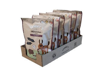 Produktbild von Bosch Sammy's Hunde Snack Adult Würstchen Wasserbüffel 6 x 240 g