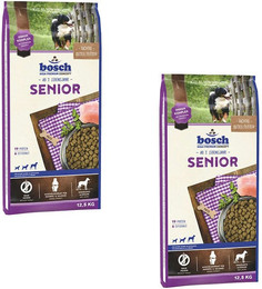 Produktbild von bosch Senior Hundetrockenfutter Sparpaket 2 x 12,5 Kilogramm
