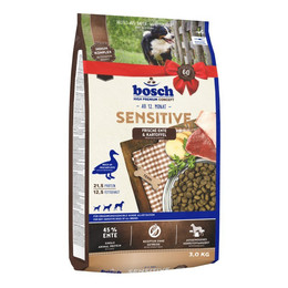 Produktbild von Bosch Sensitive Adult Ente & Kartoffel - 4 x 3 kg