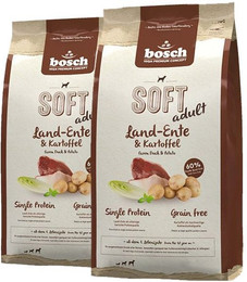 Produktbild von BOSCH SOFT Adult Land-Ente & Kartoffel - 2 x 12,5 kg