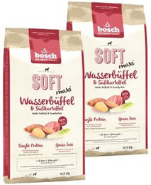 Produktbild von bosch Soft Maxi Wasserbüffel & Süßkartoffel - 2 x 12,5 kg