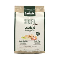 Produktbild von Bosch Trockenfutter Soft Mini Adult Wachtel & Kartoffel - 4 x 2,5 kg