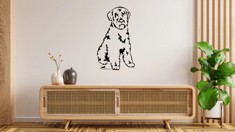 Produktbild von Bouvier Wandtattoo Wandbild Wandsticker Wandaufkleber Wanddekoration