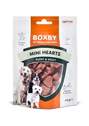Produktbild von Boxby Welpen-Snacks Mini-Herzen - 3 x 100 g