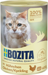Produktbild von Bozita 400g Katzennassfutter Sparpaket 12 x 400 Gramm Hühnchen