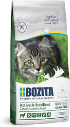 Produktbild von Bozita Active & Sterilised Grain Free Lamb Katzentrockenfutter Sparpaket 2 x 2 Kilogramm